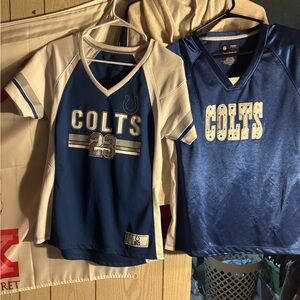 2- Women’s INDIANAPOLIS COLTS SHIRTS